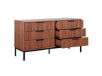 Commode 6 tiroirs avec glissières en métal – Plusieurs finitions