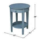 Table d'appoint avec tiroir