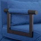 Table basse à 3 niveaux avec étagère de rangement à hauteur réglable