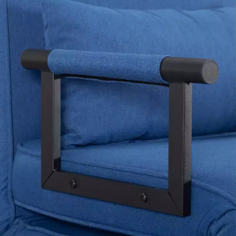 Table basse à 3 niveaux avec étagère de rangement à hauteur réglable