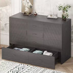 Lit avec station de charge, lit pliable en cube peu encombrant avec matelas