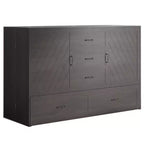 Lit avec station de charge, lit pliable en cube peu encombrant avec matelas
