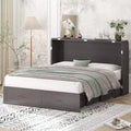 Lit avec station de charge, lit pliable en cube peu encombrant avec matelas