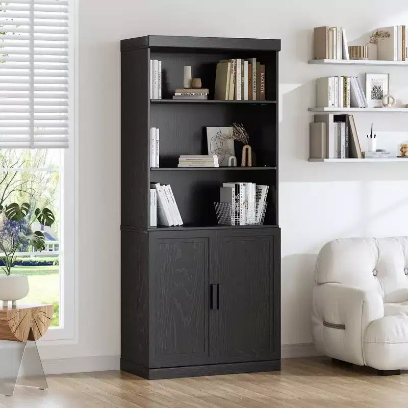 Bibliothèque en bois 72x31x16 avec étagères réglables
