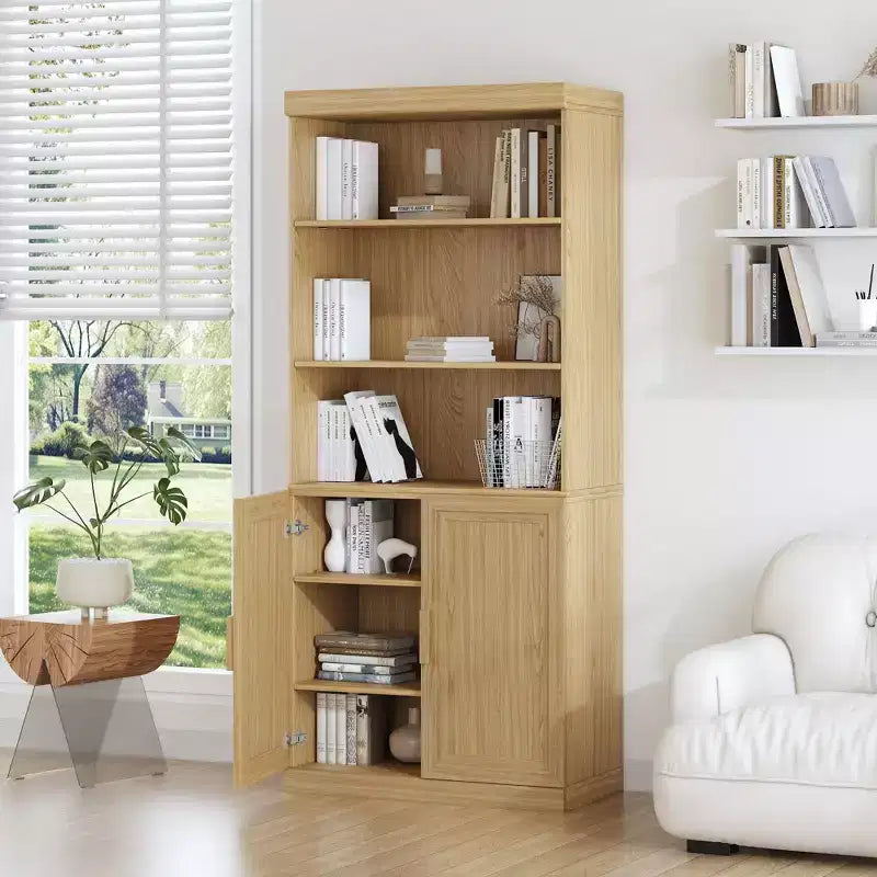 Bibliothèque en bois 72x31x16 avec étagères réglables