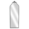 HomeRoots 65 Black Metal Arch Full Length Hanging Mirror