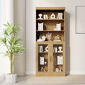 Stylish And Generous Glass - Door Storage Cabinets With Large - Capacity Storage Space, Which Are Practical And Beautiful
