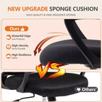 Canapé-lit futon 66 à dossier inclinable avec 2 porte-gobelets, 3 positions d'inclinaison, revêtement en lin