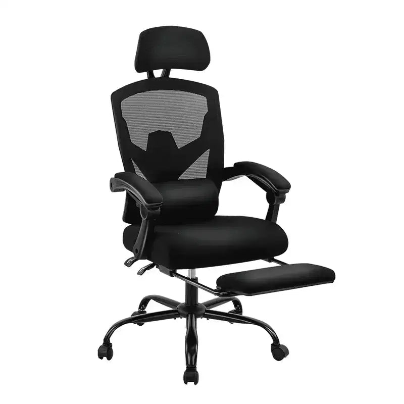 Chaise de bureau avec accoudoirs relevables Design compact se glisse sous le bureau