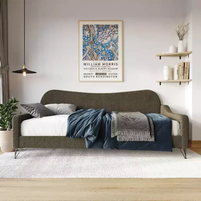 Home Design Natty Upholstered Twin Daybed